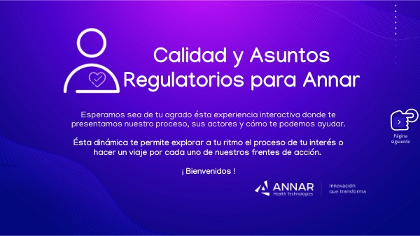Calidad y AR para Annar