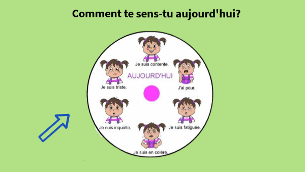 La roue des émotions