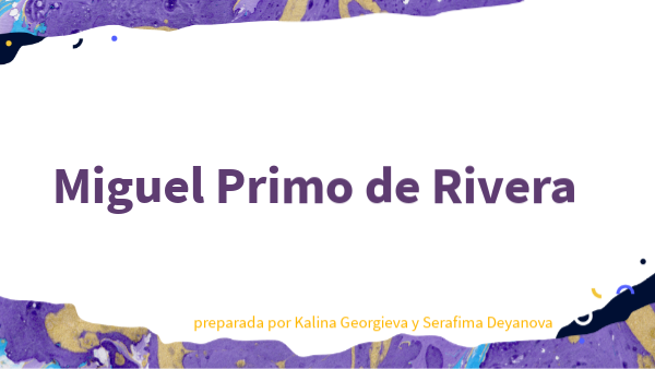 Primo de Rivera
