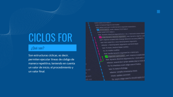 Ciclos For | Genially