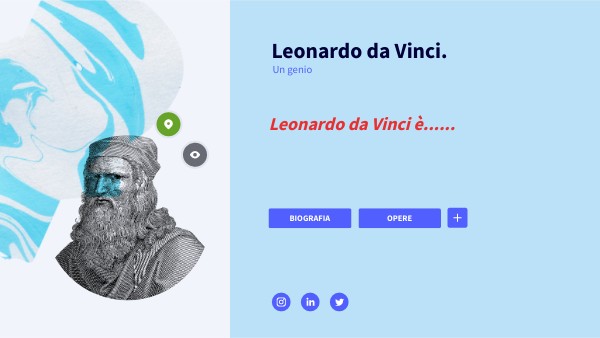 Leonardo di prova | Genially