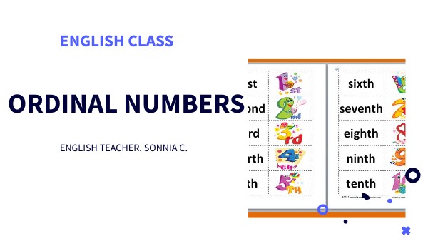 ORDINAL NUMBERS