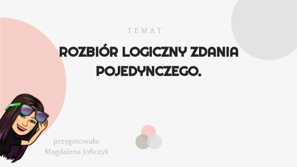 Rozbiór Logiczny Zdania Sprawdzian Klasa 6 Chomikuj