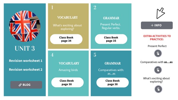 English test UNIT 3 | Genially