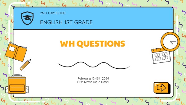 ENGLISH.1ST GRADE WEEK 1 | Genially