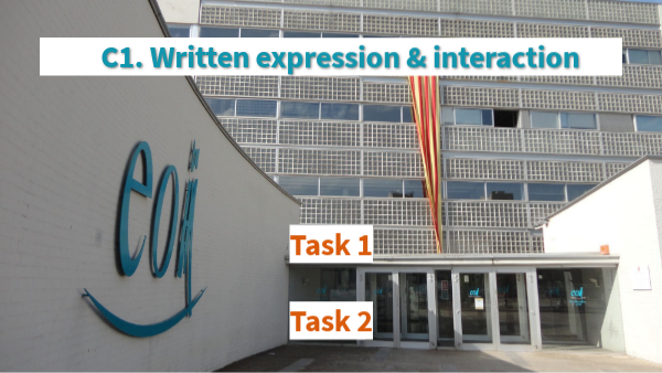 C1- EE-exam instructions