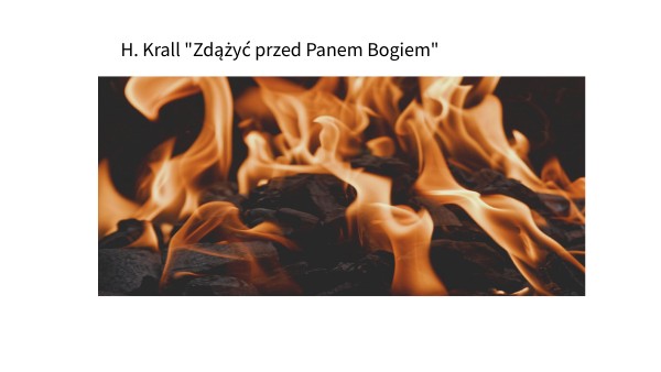 Zdążyć Przed Panem Bogiem Streszczenie Krótkie view.genially.com