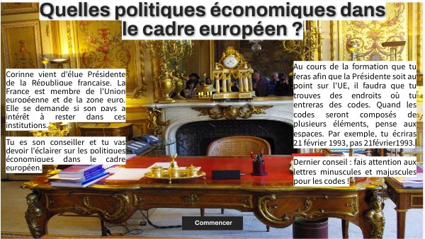 Quelles politiques économiques dans le cadre européen