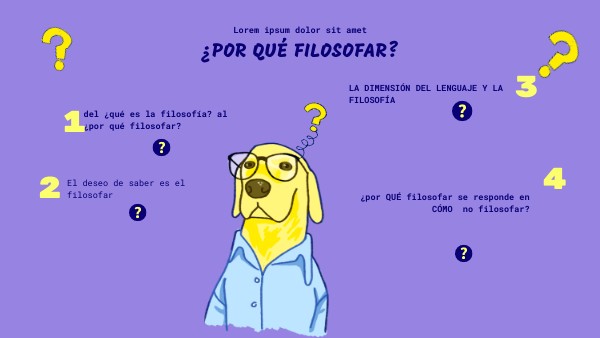 POR QUÉ FILOSOFAR