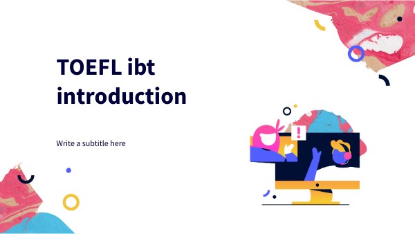 TOEFL ibt introduction | Genially