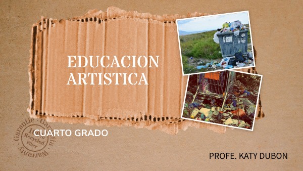 EDUCACION ARTISTICA CUARTO GRADO CREEMOS TEXTURAS REALES | Genially