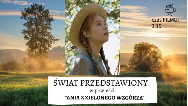 Ania Z Zielonego Wzgórza Miejsce Akcji Ania z Zielonego Wzgórza | Genially