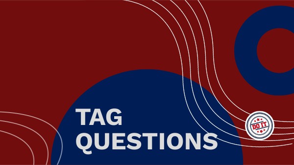 LEVEL 06 - TAG QUESTION | Genially