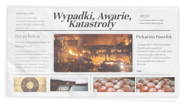 wypadki, awarie, katastrofy | Genially