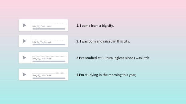 I1 Session 1: Pronunciation & Speaking | Genially