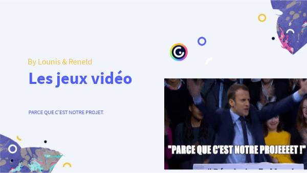 Comment Faire Une Argumentation Sur Les Jeux Video Exposé jeux vidéo | Genially
