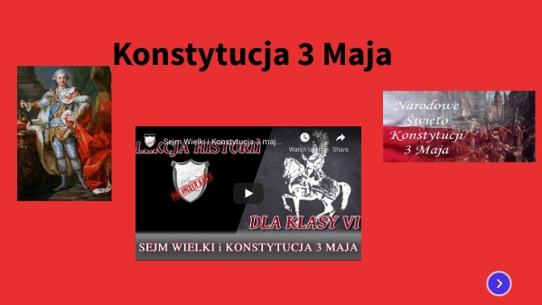 Prezentacja o Konstytucji 3 maja | Genially