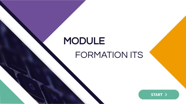 MODULE FORMATION ITS | Genially