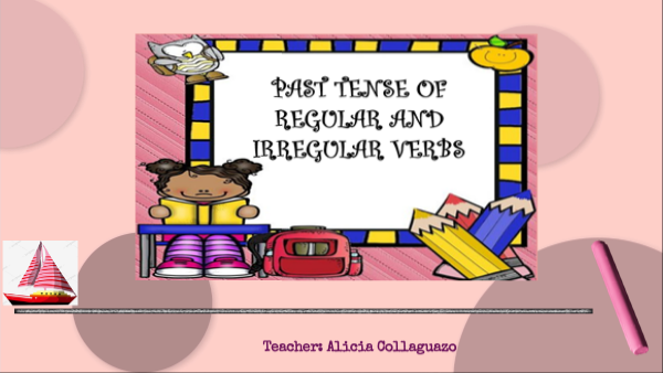 Past Tense of Regular and Irregular Verbs | Genially
