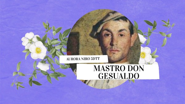 mastro don gesualdo aurora niro