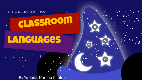 classroom languages | Genially