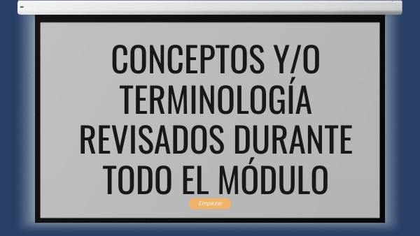 Proyecto final del módulo 2 | Genially