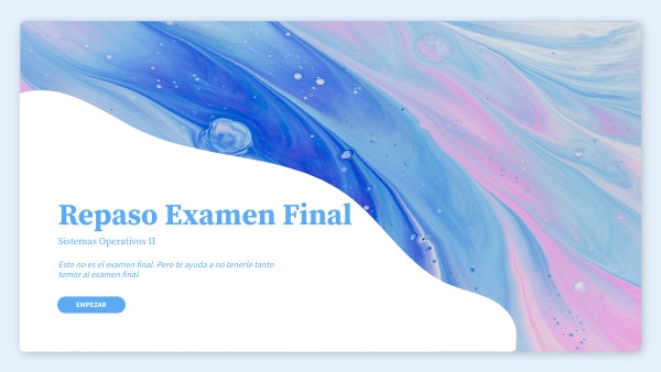 Repaso Examen Final SOII | Genially