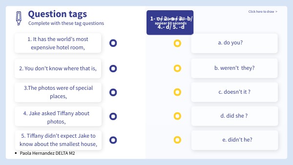 JOIN question tags, Paola Hernandez | Genially