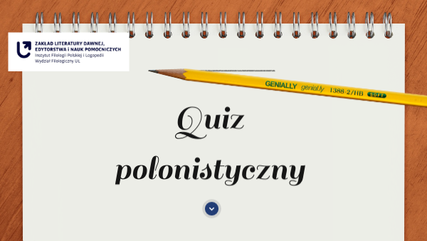 quiz polonistyczny | Genially