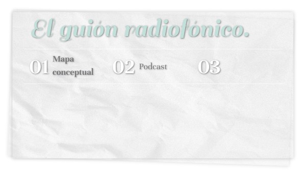 Guión Radiofónico