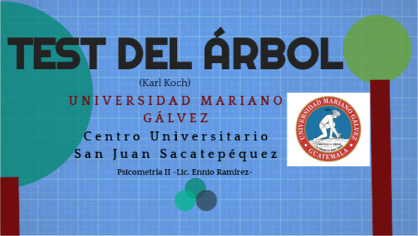PRESENTACIÓN TEST DEL ÁRBOL (SEGÚN KARL KOCH) | Genially