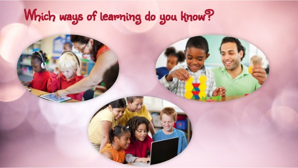 Speaking Club 1-3 ways of learning | Genially