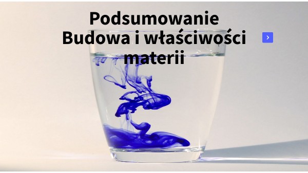Budowa i właściwości materii