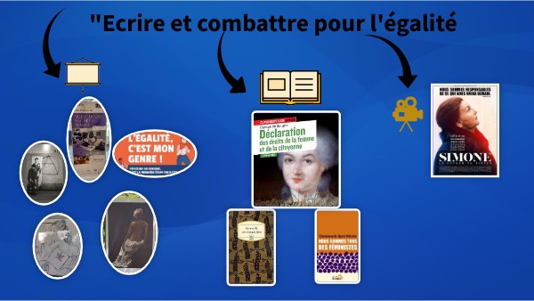 Ecrire et combattre pour l'égalité