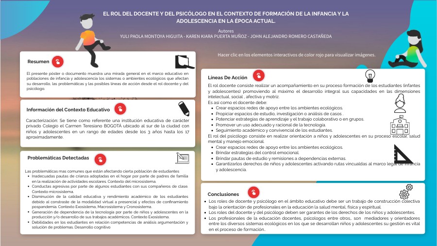 POSTER LECTURA DEL CONTEXTO Y UNA TAREA DE INVESTIGACIÓN | Genially