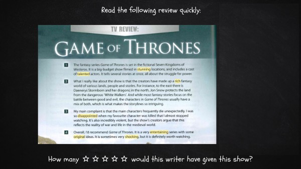 Review Writing | Genially