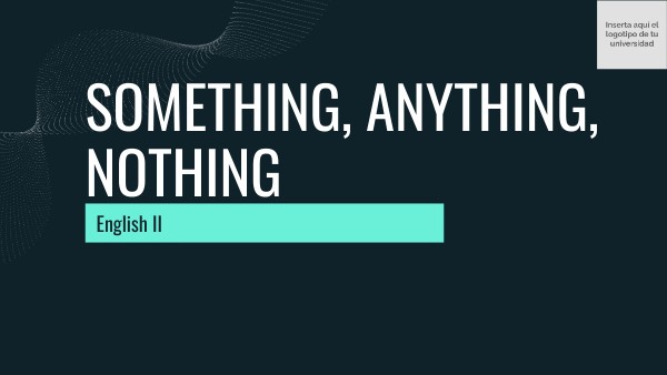 Something..... | Genially