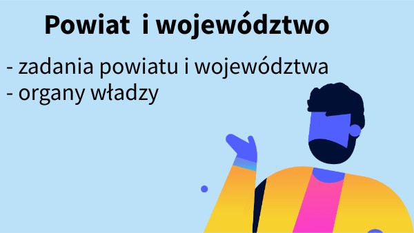 WOS. Powiat i województwo