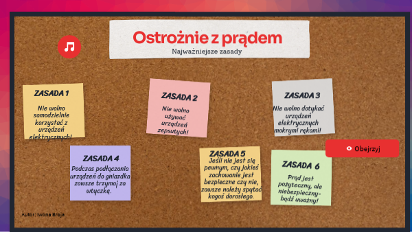 Ostrożnie z prądem