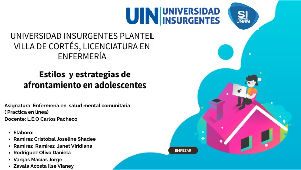 PRESENTACIÓN Afrontamiento