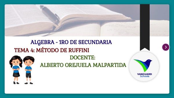 Tema 4: Método de Ruffini