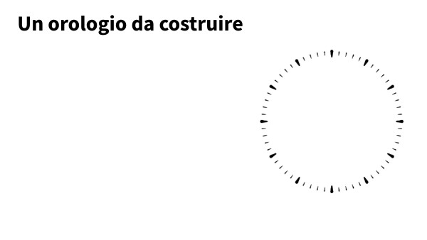 Un orologio da costruire | Genially