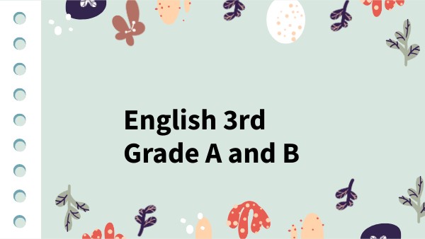 English 3rd | Genially