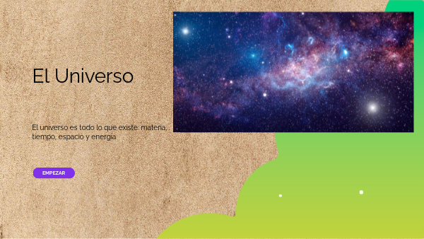 El Universo | Genially