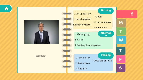 Daily Routine | Genially