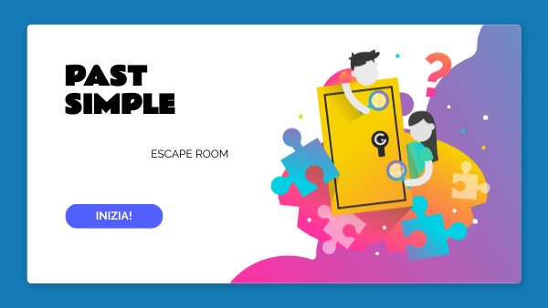 ESCAPE ROOM - PRESENT SIMPLE | Genially