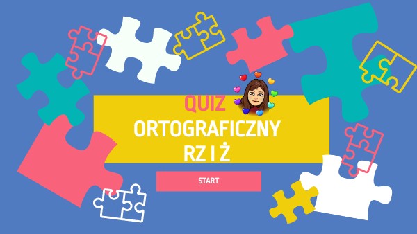 Ortografia rz i ż | Genially