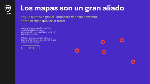 Mapa interactivo horizontal