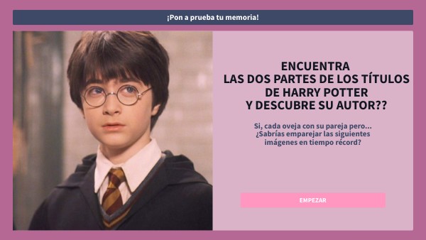 BUSCA Y ENCUENTRA A LA PAREJA | Genially