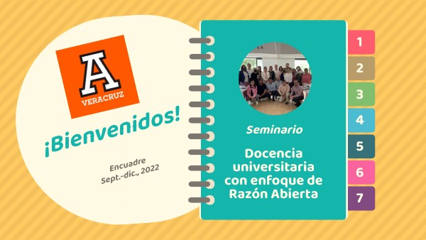 Encuadre: Seminario de docencia universitaria con enfoque de RA | Genially